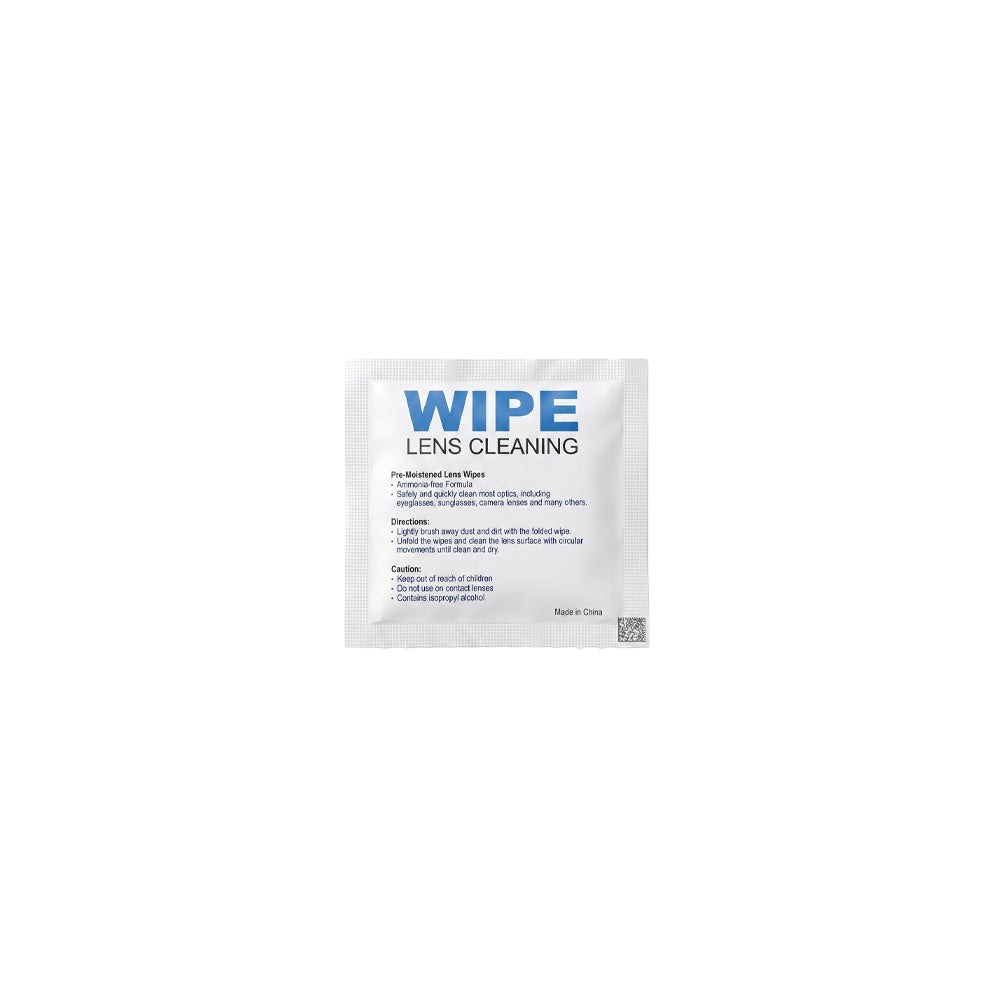 InterOptika lens cleaning wipes