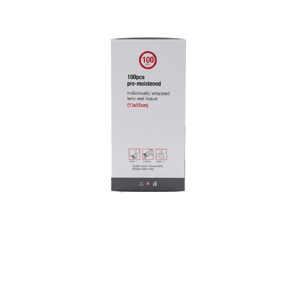 InterOptika lens cleaning wipes