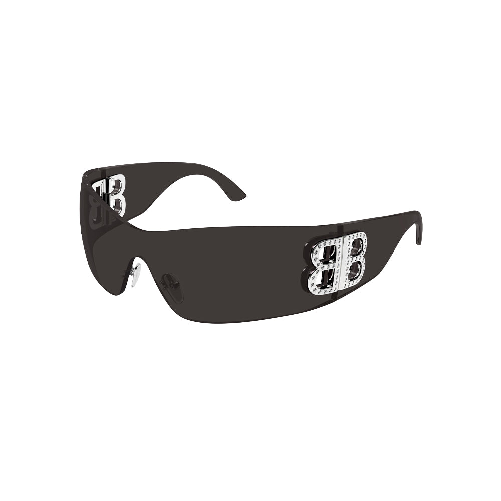 Balenciaga BB0359S sunglasses in black, 45° view