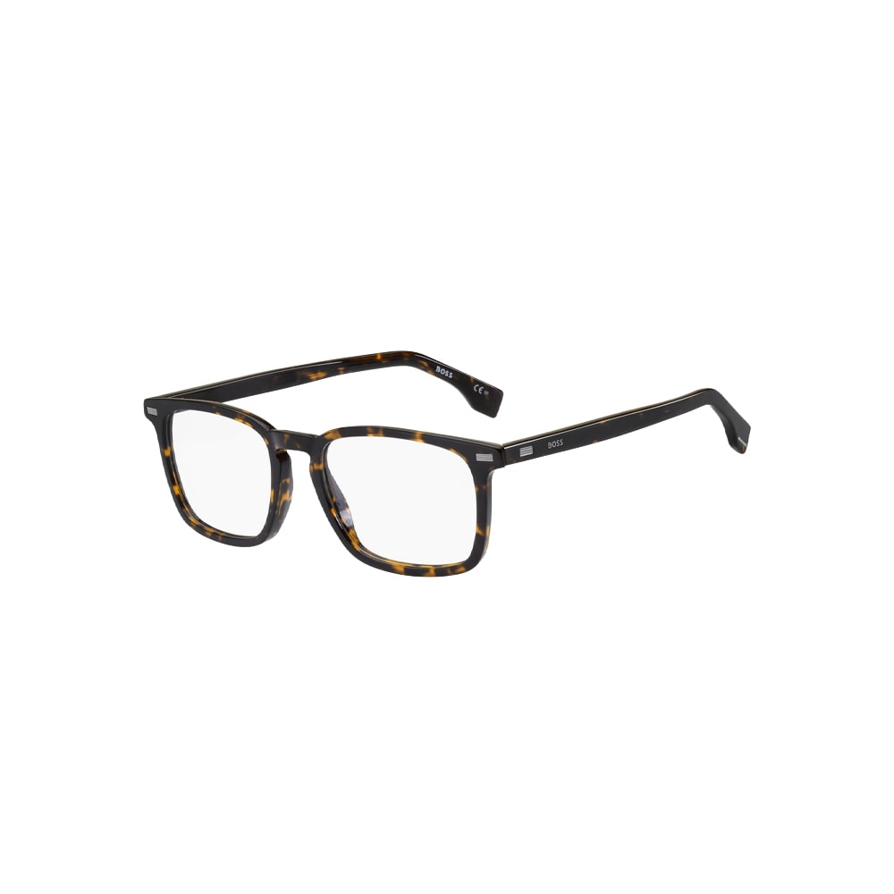 BOSS 1368 glasses in havana, 45° view