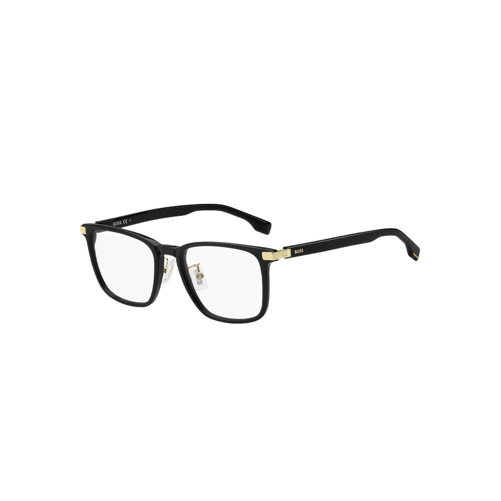 BOSS 140/F glasses in gold, 45° view