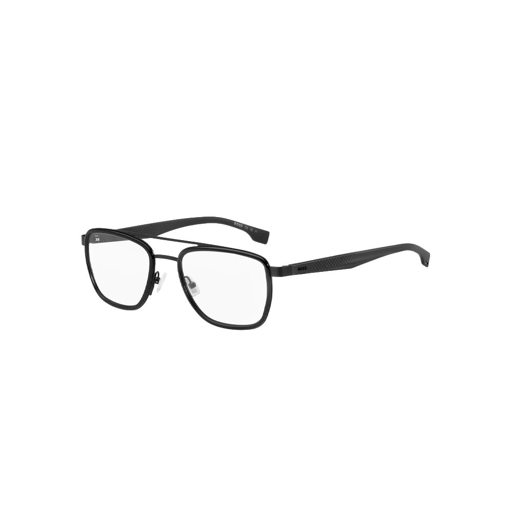 BOSS 1583 glasses in black, 45° view