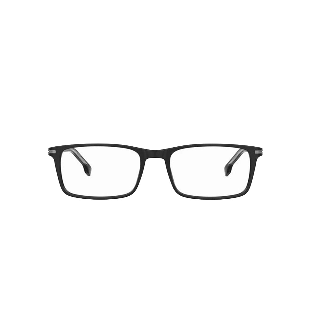 BOSS 16300 glasses in black, front view