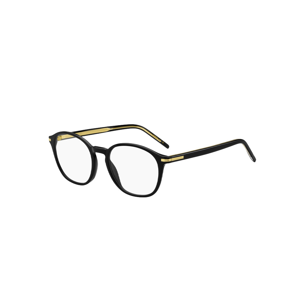 BOSS 1659 glasses in black, 45° view
