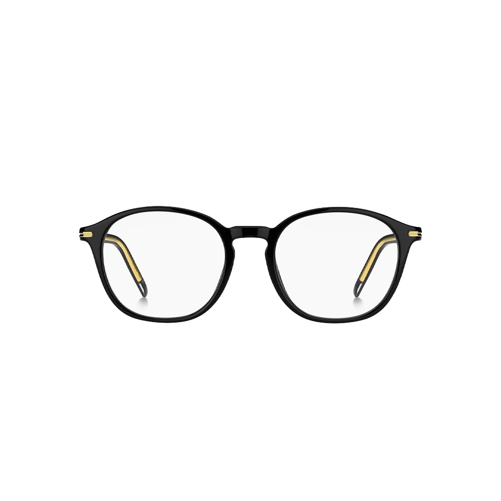 BOSS 1659 glasses in black, front view