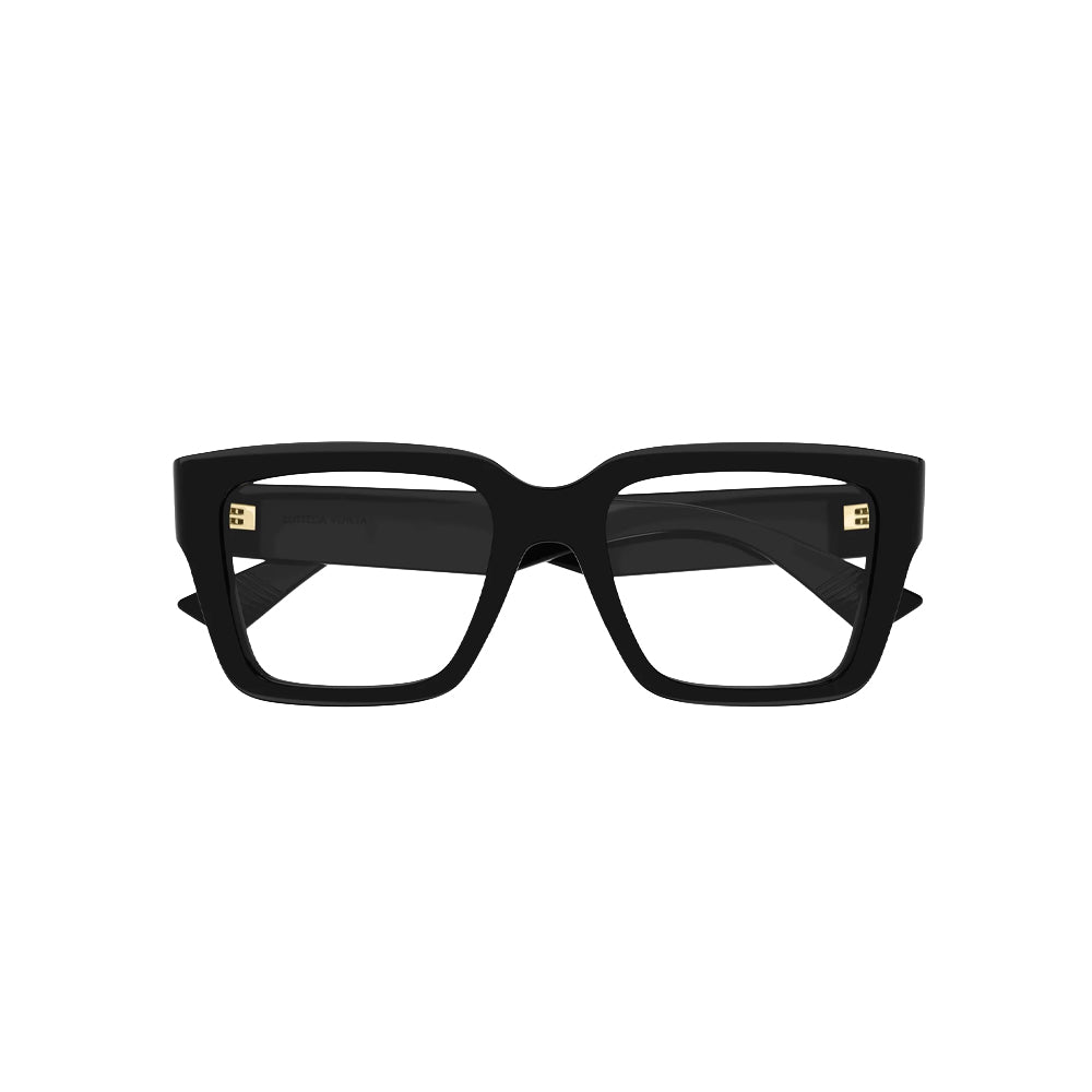 Bottega Veneta BV1153O glasses in gold, front view