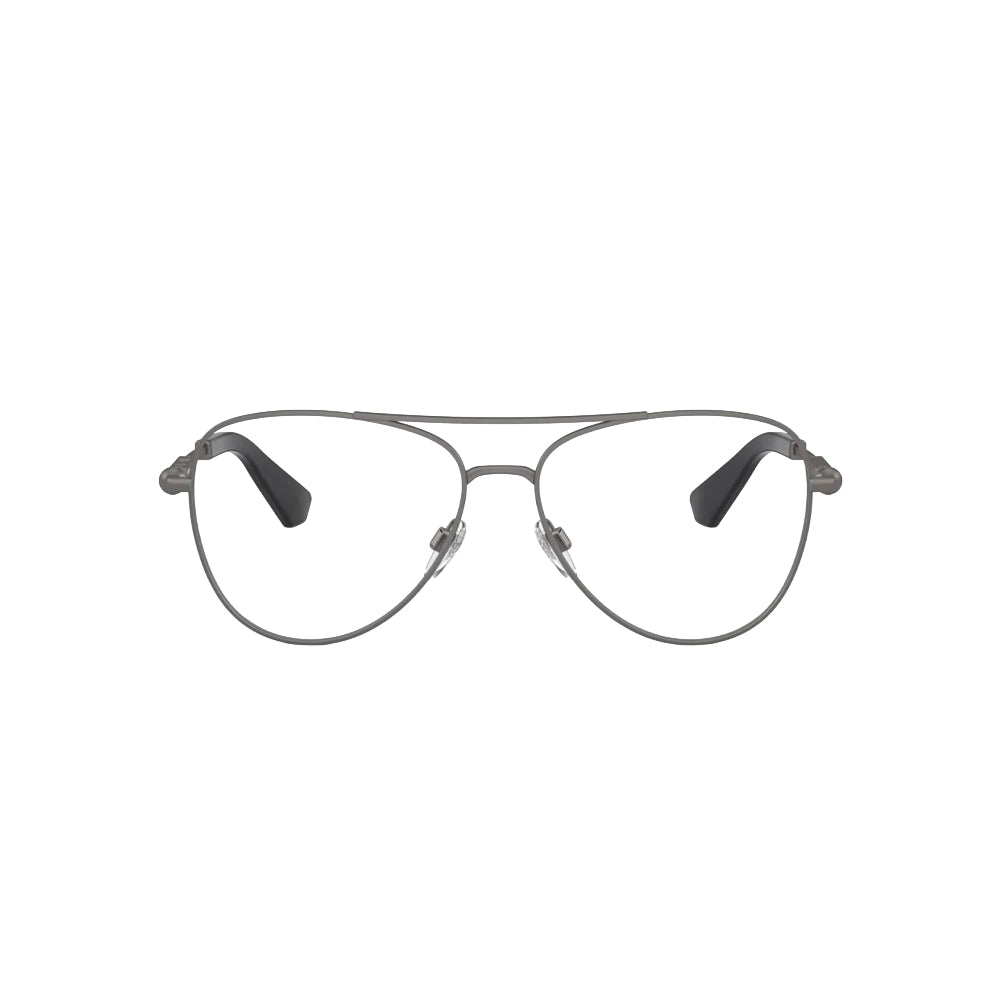 Burberry 1386 glasses in black, front view