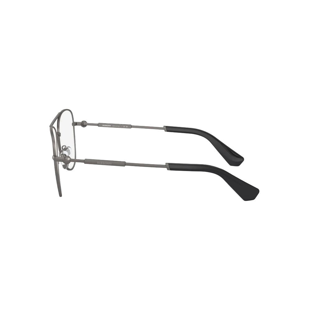 Burberry 1386 glasses in black, side view