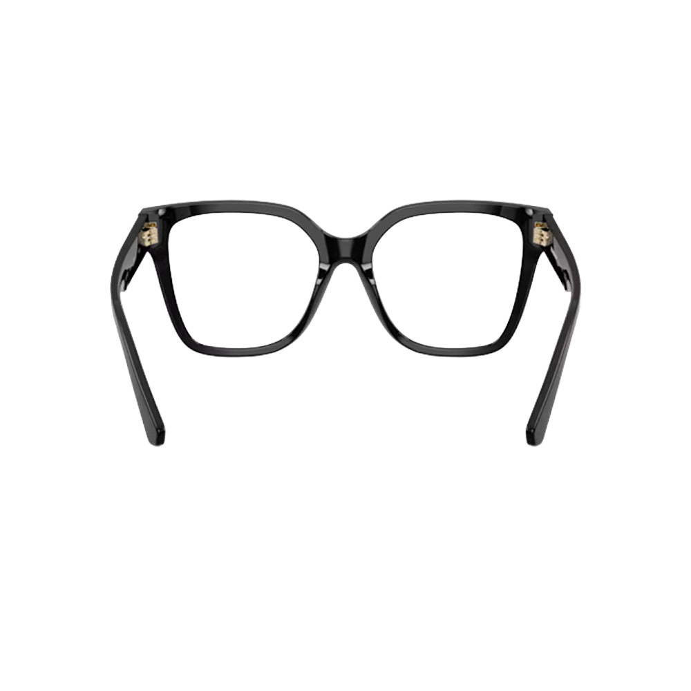 Burberry 2443 glasses in black, front view
