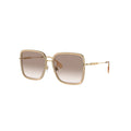 Burberry 3145-D sunglasses in brown, 45° view
