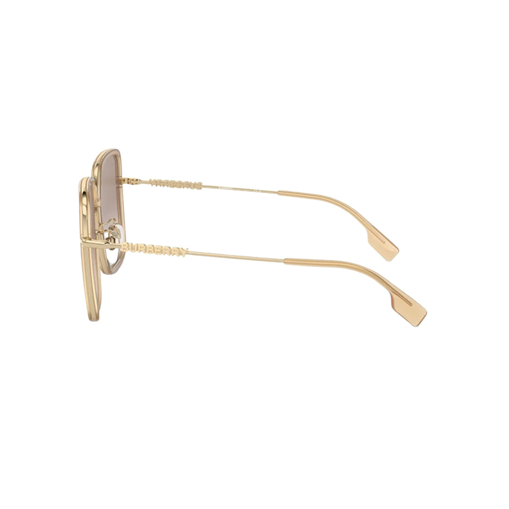 Burberry 3145-D sunglasses in brown, side view