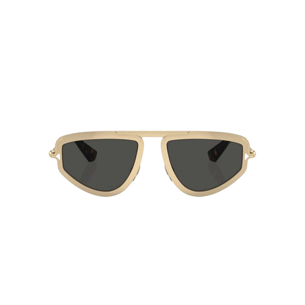 Burberry 3150 sunglasses in gold, front view
