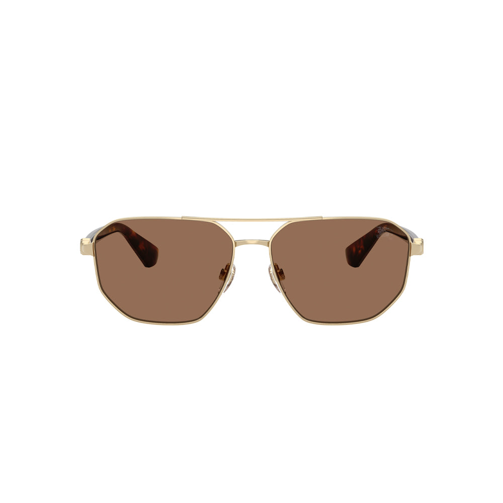 Burberry 3166 sunglasses in brown, front view