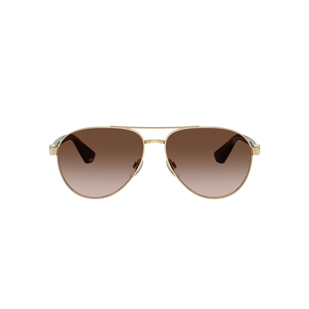 Burberry 3167 sunglasses in brown, front view