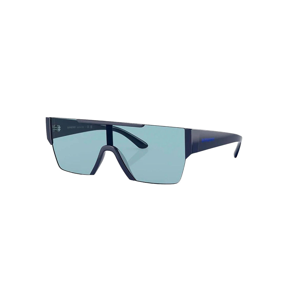 Burberry 4291 sunglasses in blue, 45° view