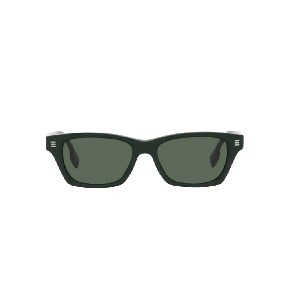 Burberry 4357 sunglasses in black, front view