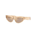 Burberry 4425-U sunglasses in beige, 45° view