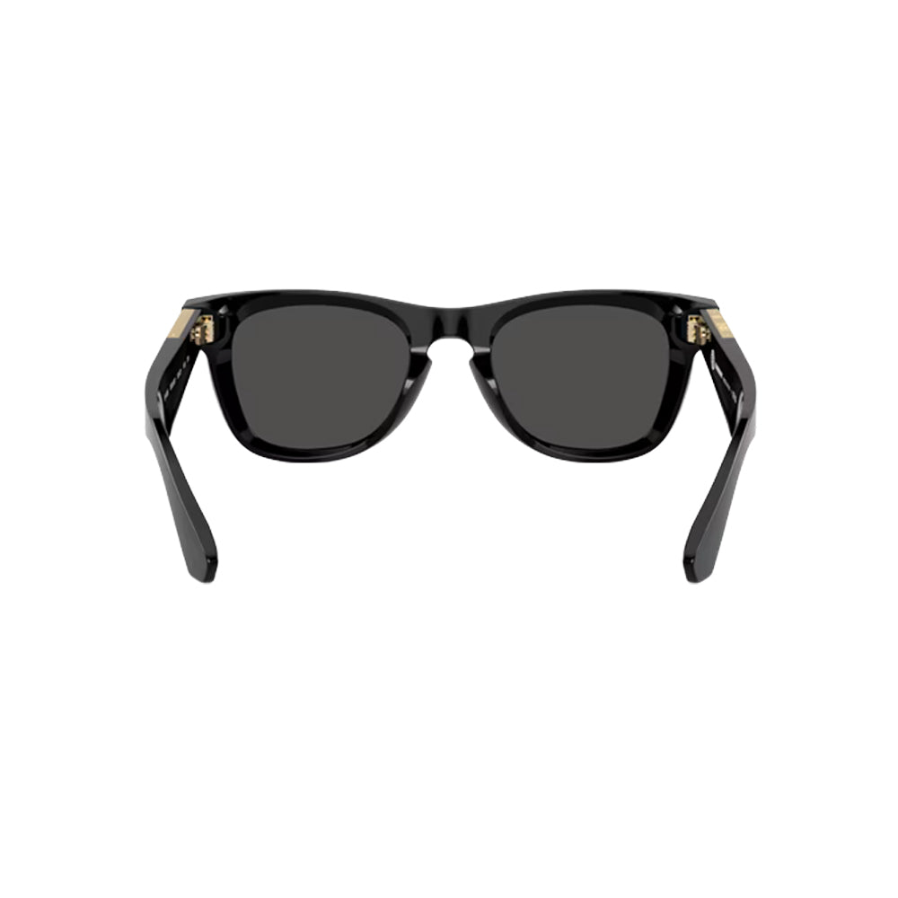 Burberry 4426 sunglasses in black, front view