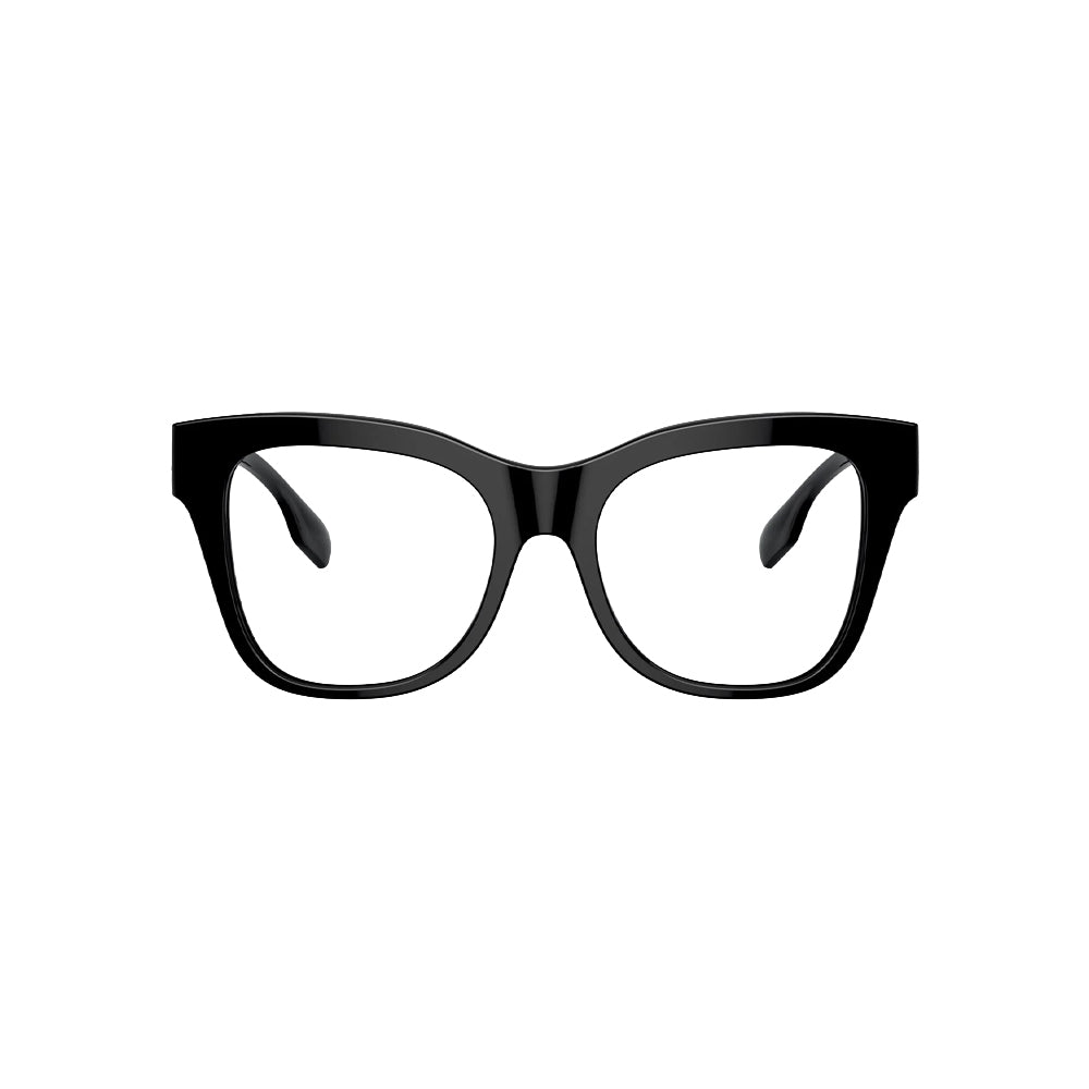 Burberry BE2388 glasses in black, front view