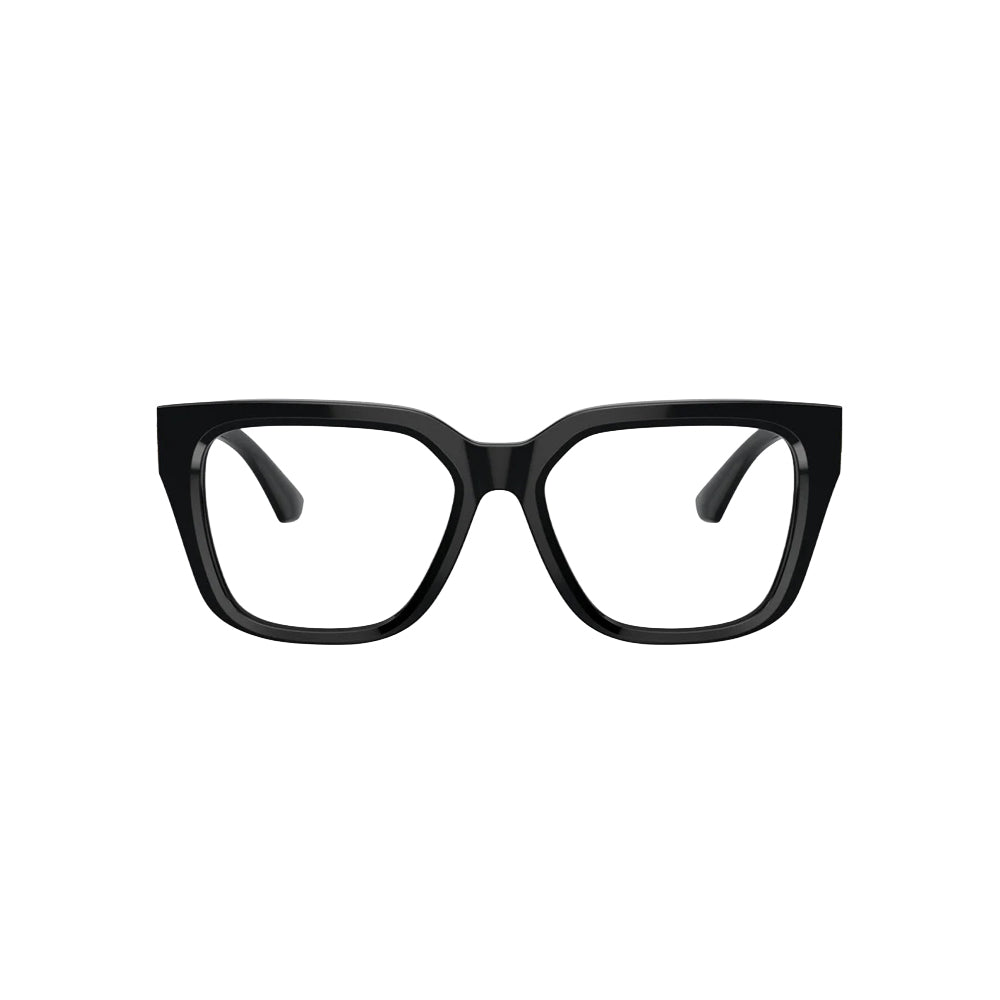 Burberry BE2403 glasses in black, front view