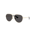 Burberry BE3172 sunglasses in gold, 45° view