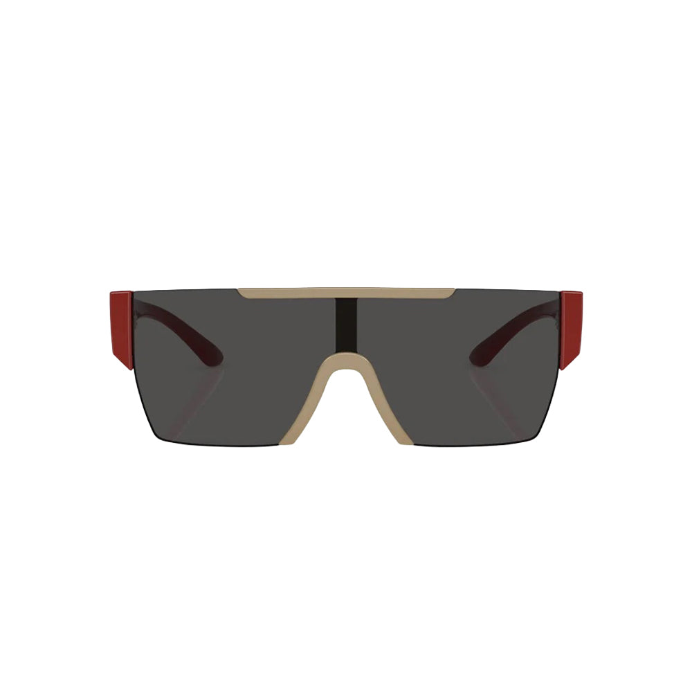 Burberry JB 4387 sunglasses in red, front view