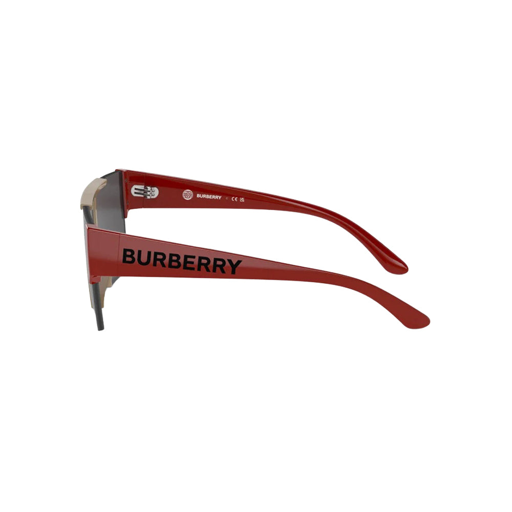Burberry JB 4387 sunglasses in red, side view