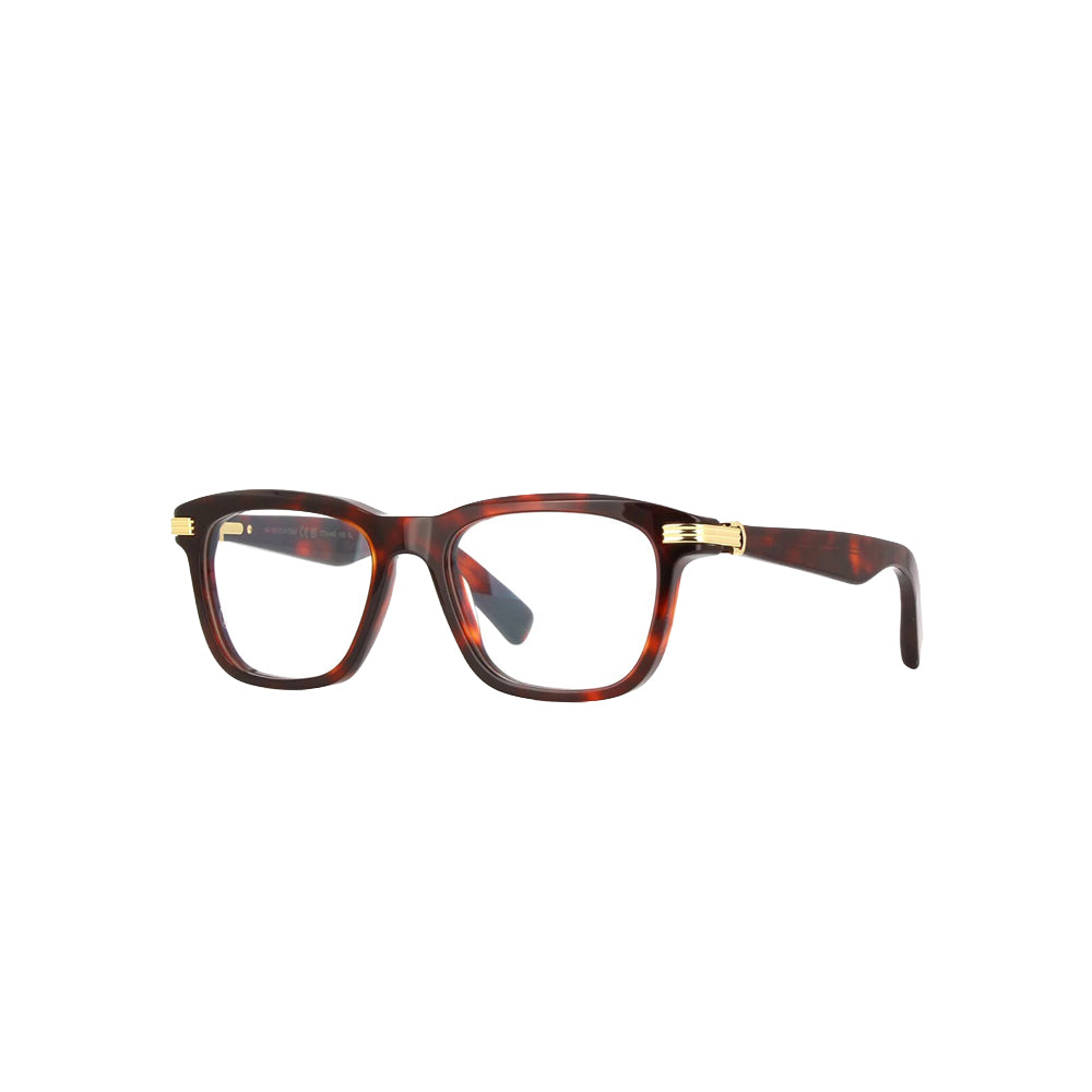 Cartier CT0444O glasses in gold, 45° view