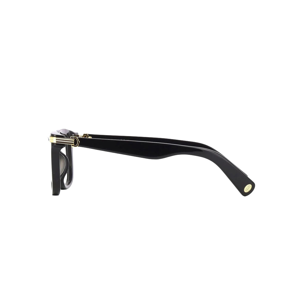 Cartier CT0558O glasses in black, side view