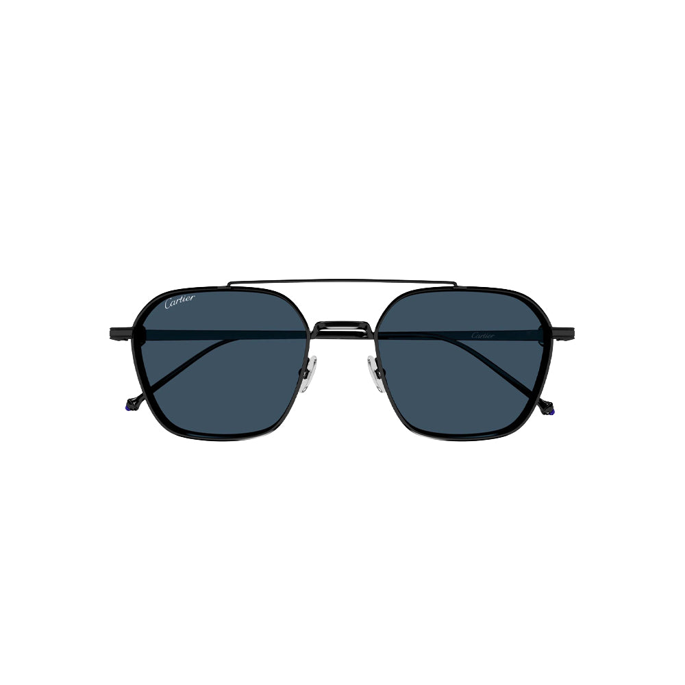Cartier CT0618S sunglasses in black, front view