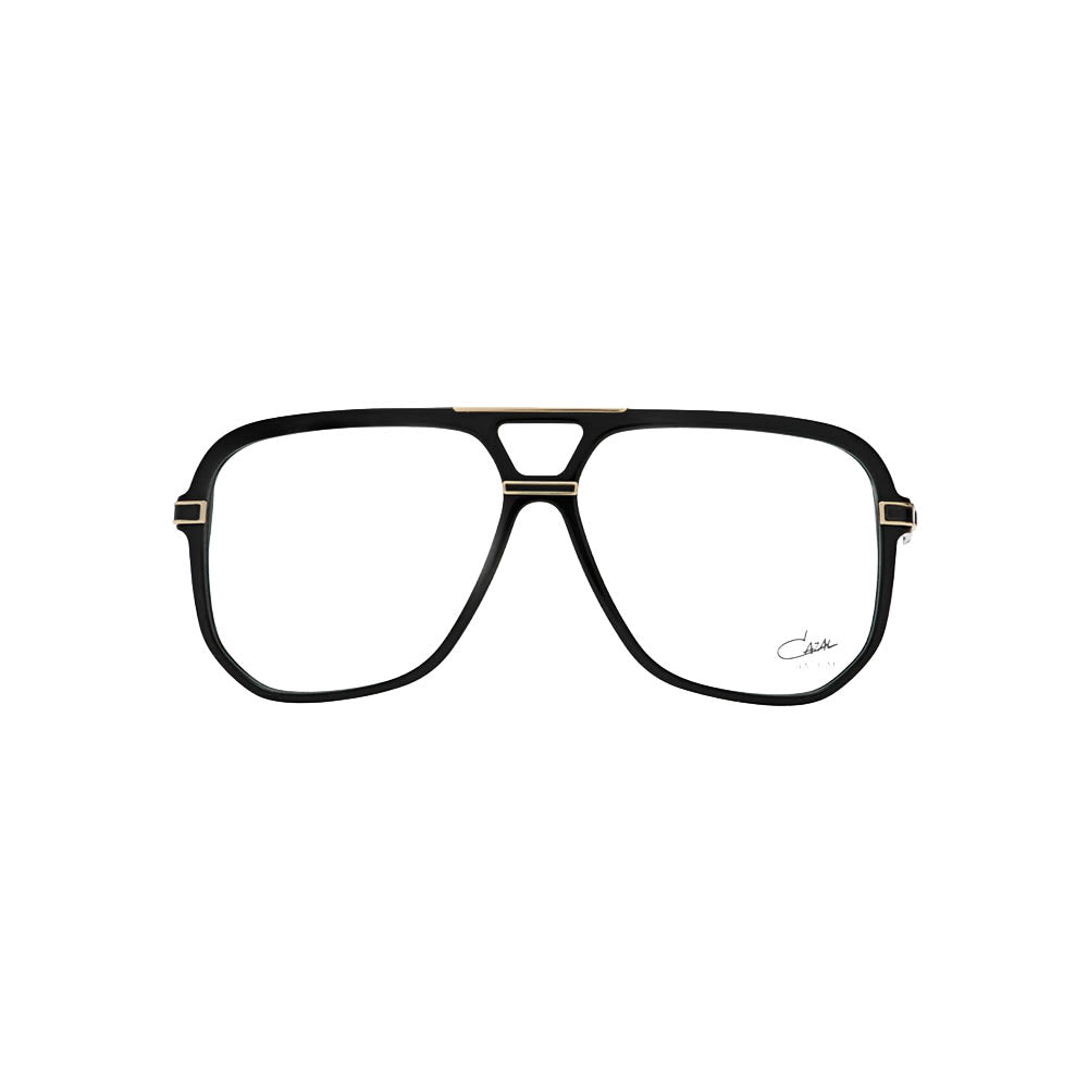 Cazal 6025 glasses in black, front view