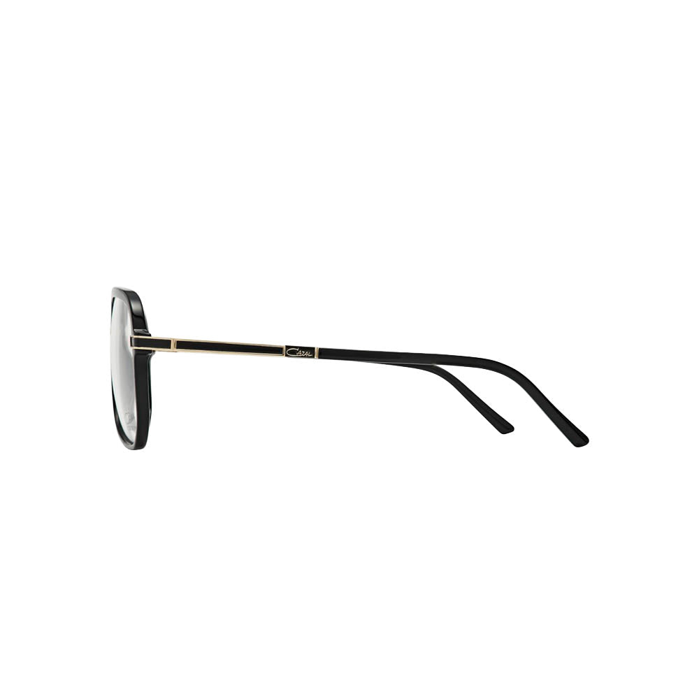 Cazal 6025 glasses in black, side view