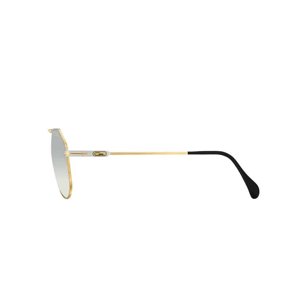Cazal 724/3 glasses in gold, side view