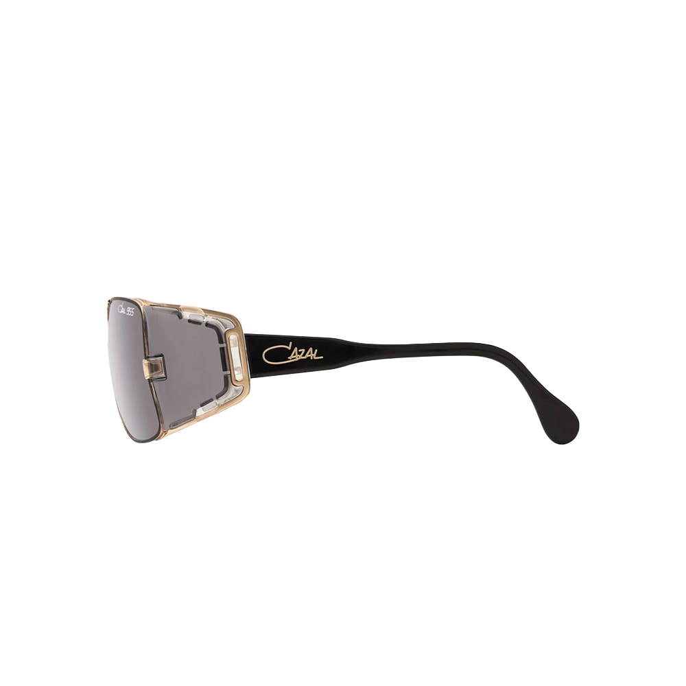 Cazal 955 sunglasses in black, side view
