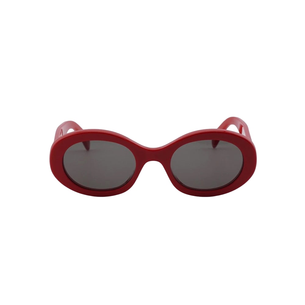 Celine CL40194U sunglasses in red, front view