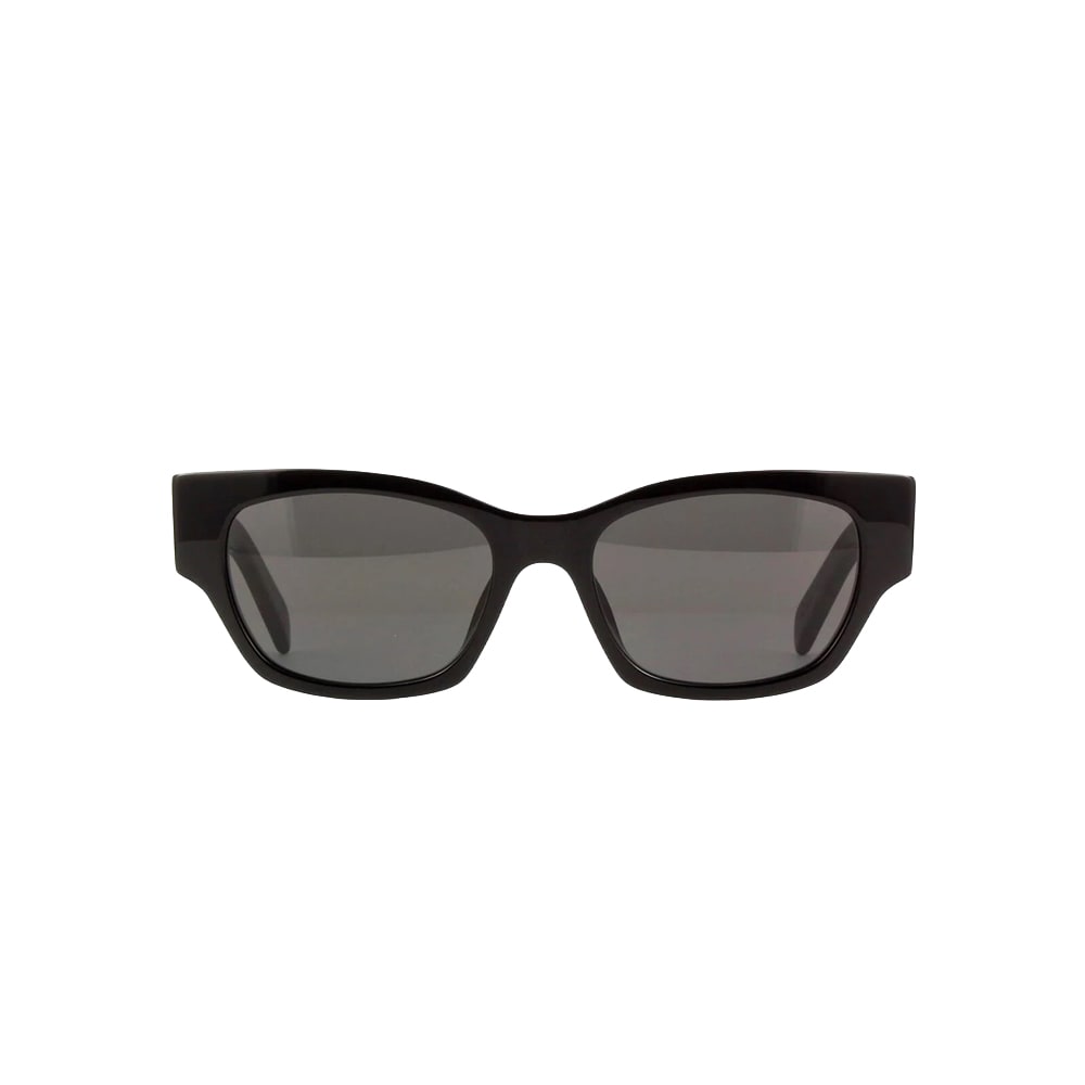 Celine CL40197U sunglasses in black, front view