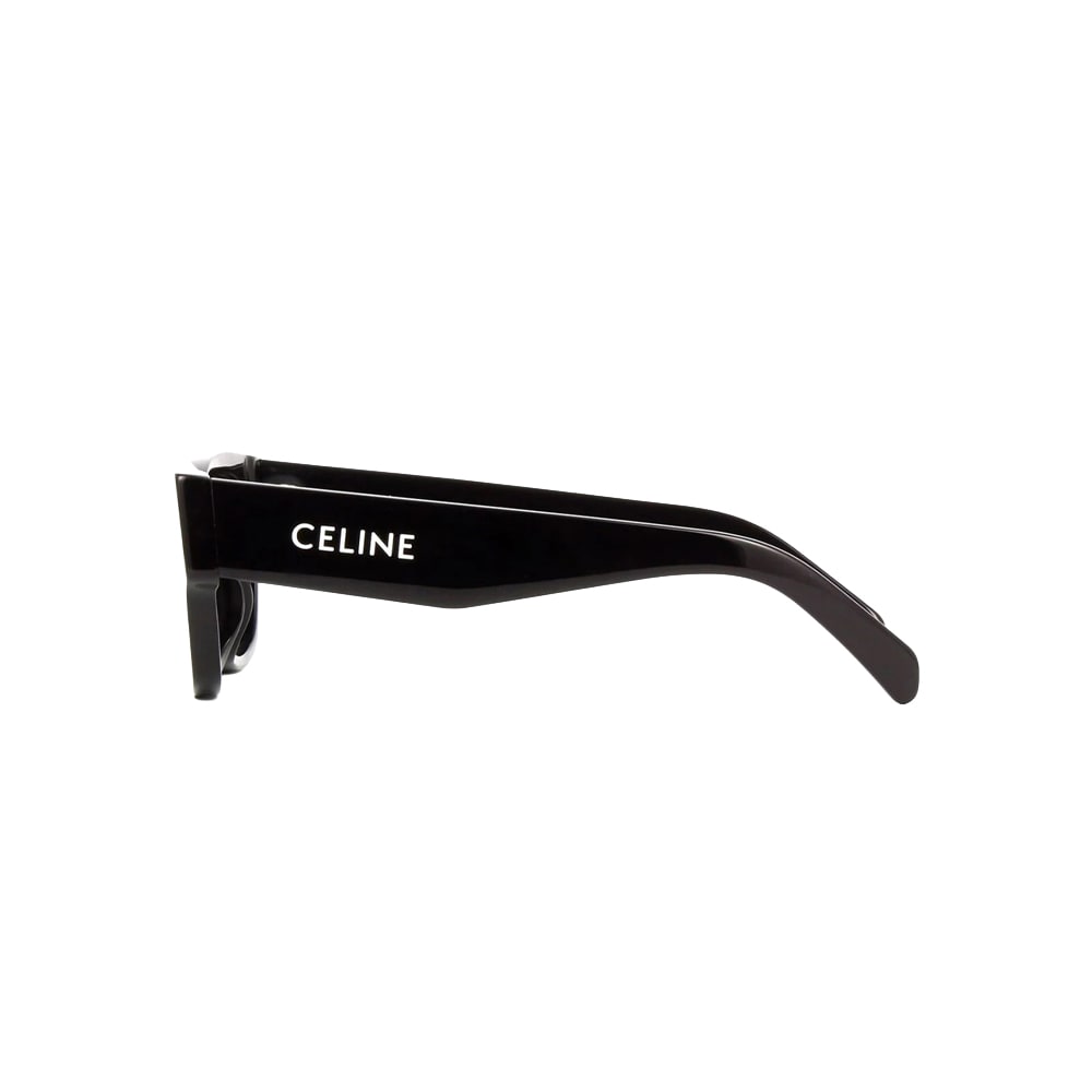 Celine CL40197U sunglasses in black, side view