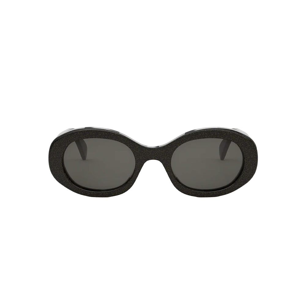 Celine CL4019RU sunglasses in black, front view