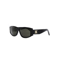 Celine CL40227I sunglasses in black, 45° view