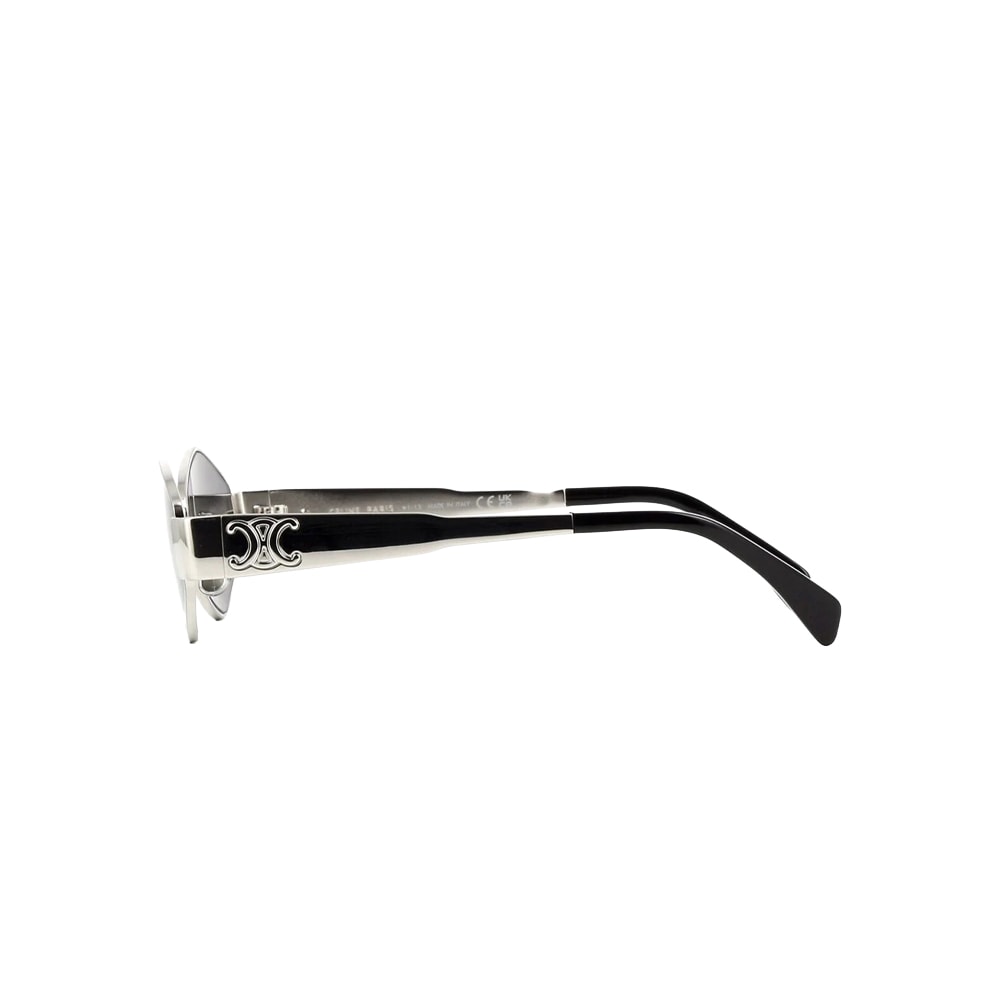 Celine CL40254U sunglasses in gold, side view