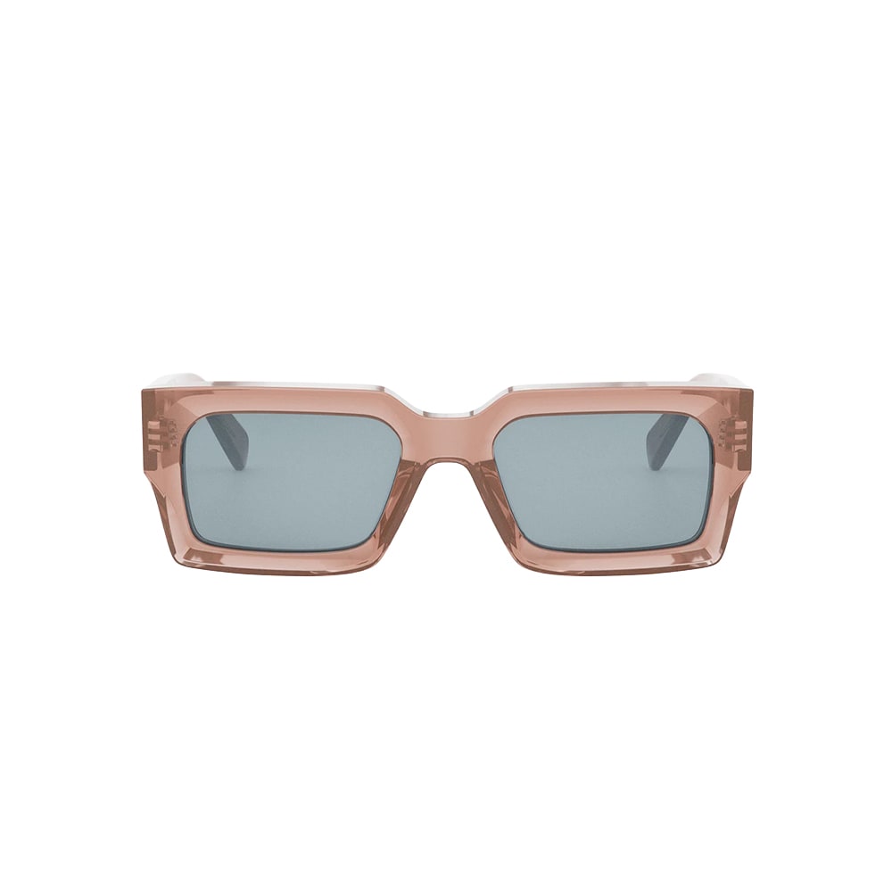 Celine CL40280U sunglasses in red, front view
