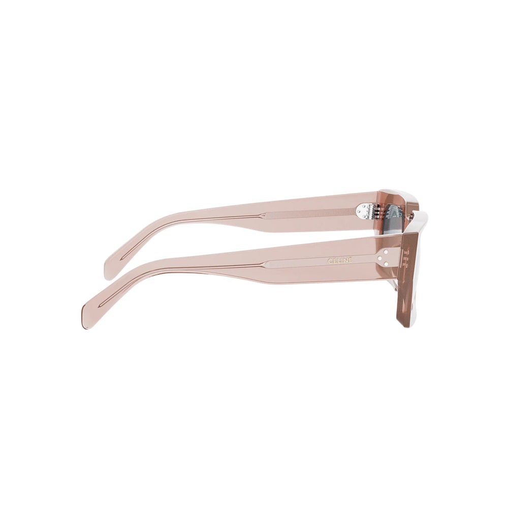Celine CL40280U sunglasses in red, side view