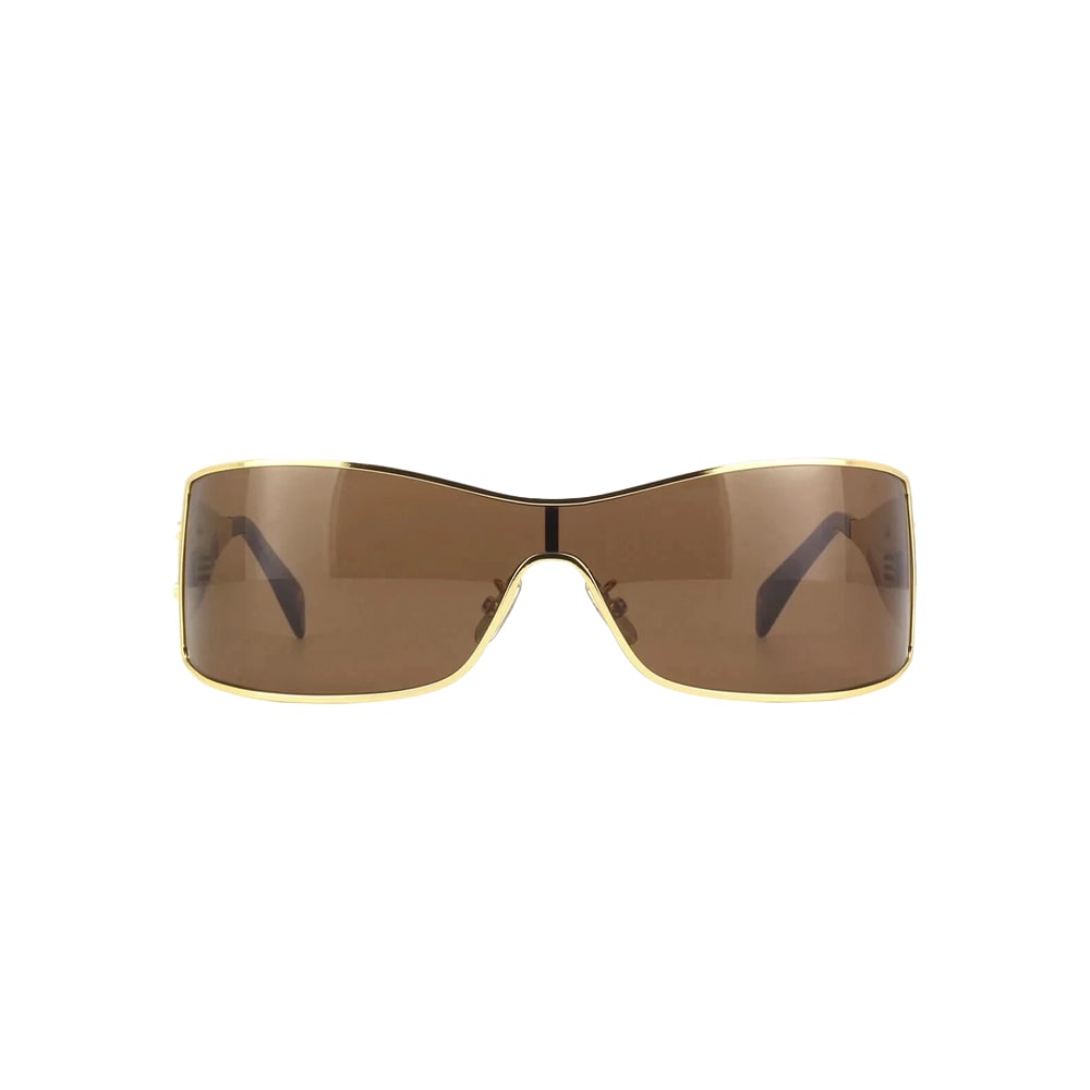 Celine CL40283U sunglasses in gold, front view