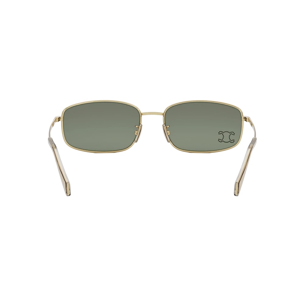 Celine CL40285U sunglasses in gold, front view
