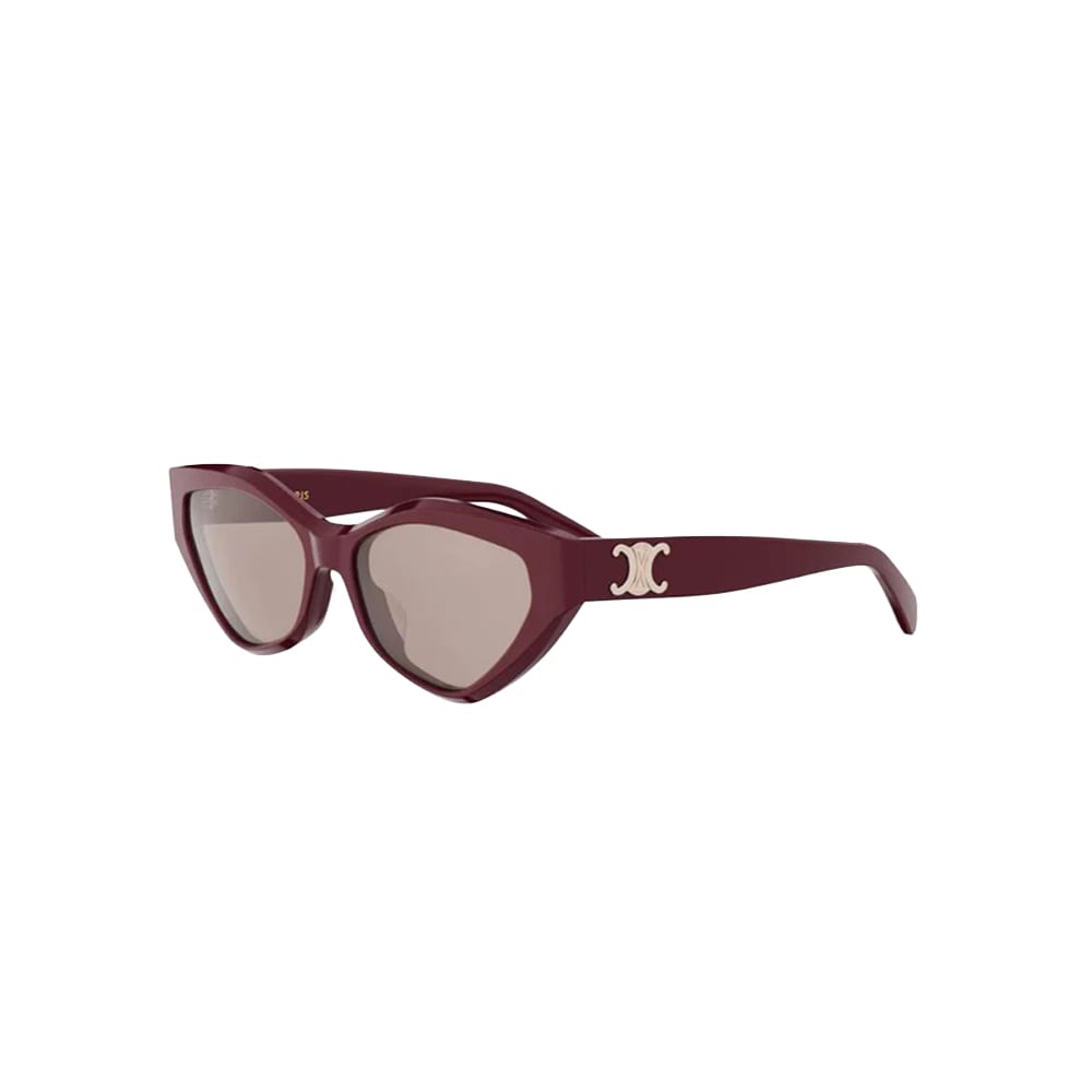 Celine CL40323U sunglasses in red, 45° view