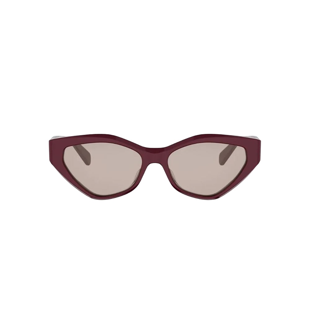 Celine CL40323U sunglasses in red, front view