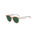 Celine CL41452/S DDBQT? TITANIUM sunglasses in gold, 45° view