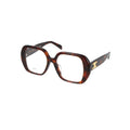 Celine CL50122F glasses in havana, 45° view
