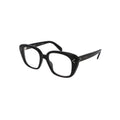 Celine CL50136I glasses in black, 45° view