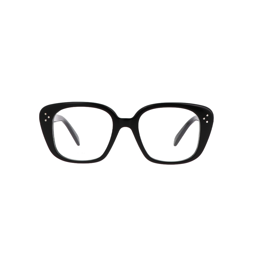 Celine CL50136I glasses in black, front view